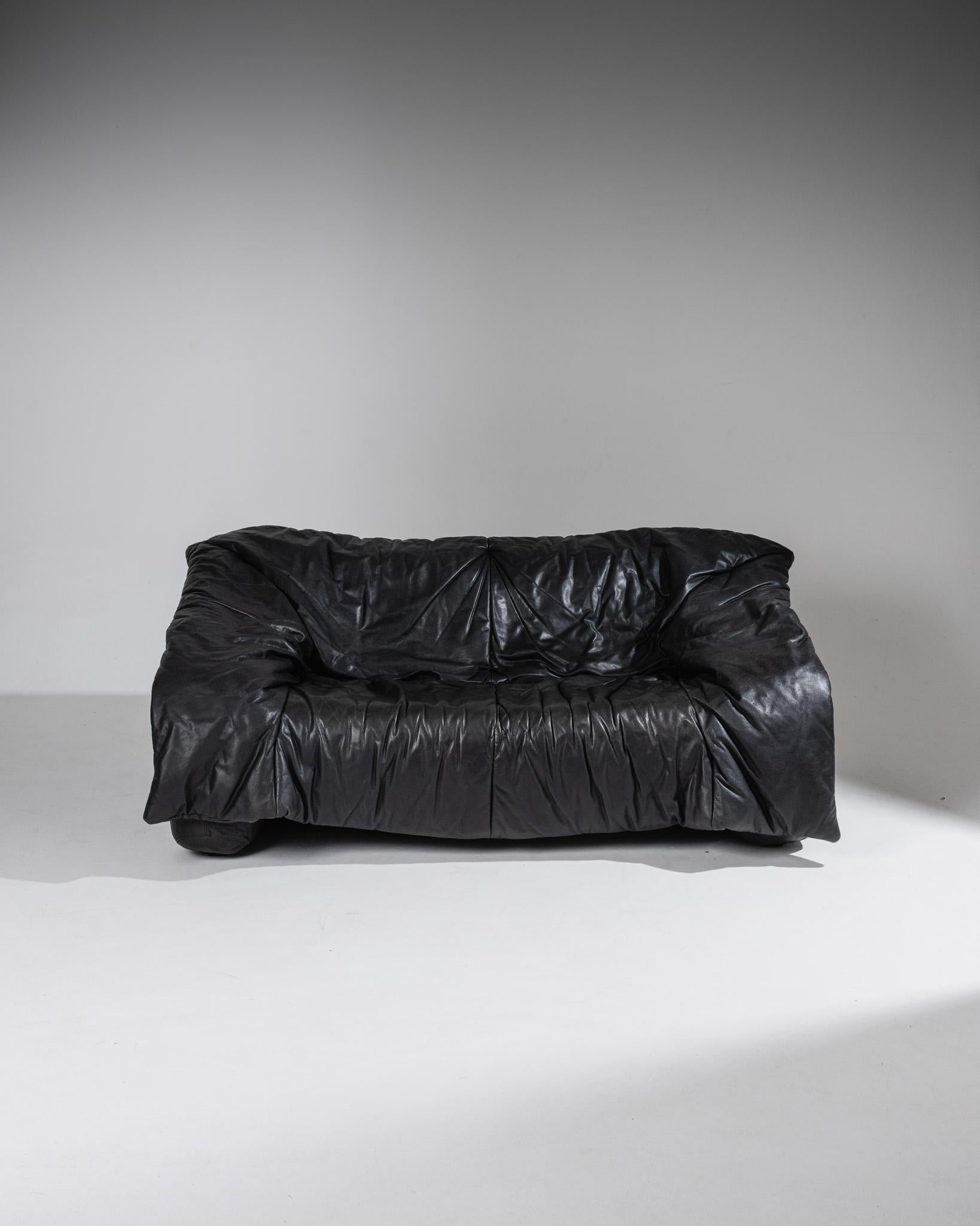 Pair of Flou Flou sofas, Donato D’Urbino & Paolo Lomazzi, 1980s Europeo en venta