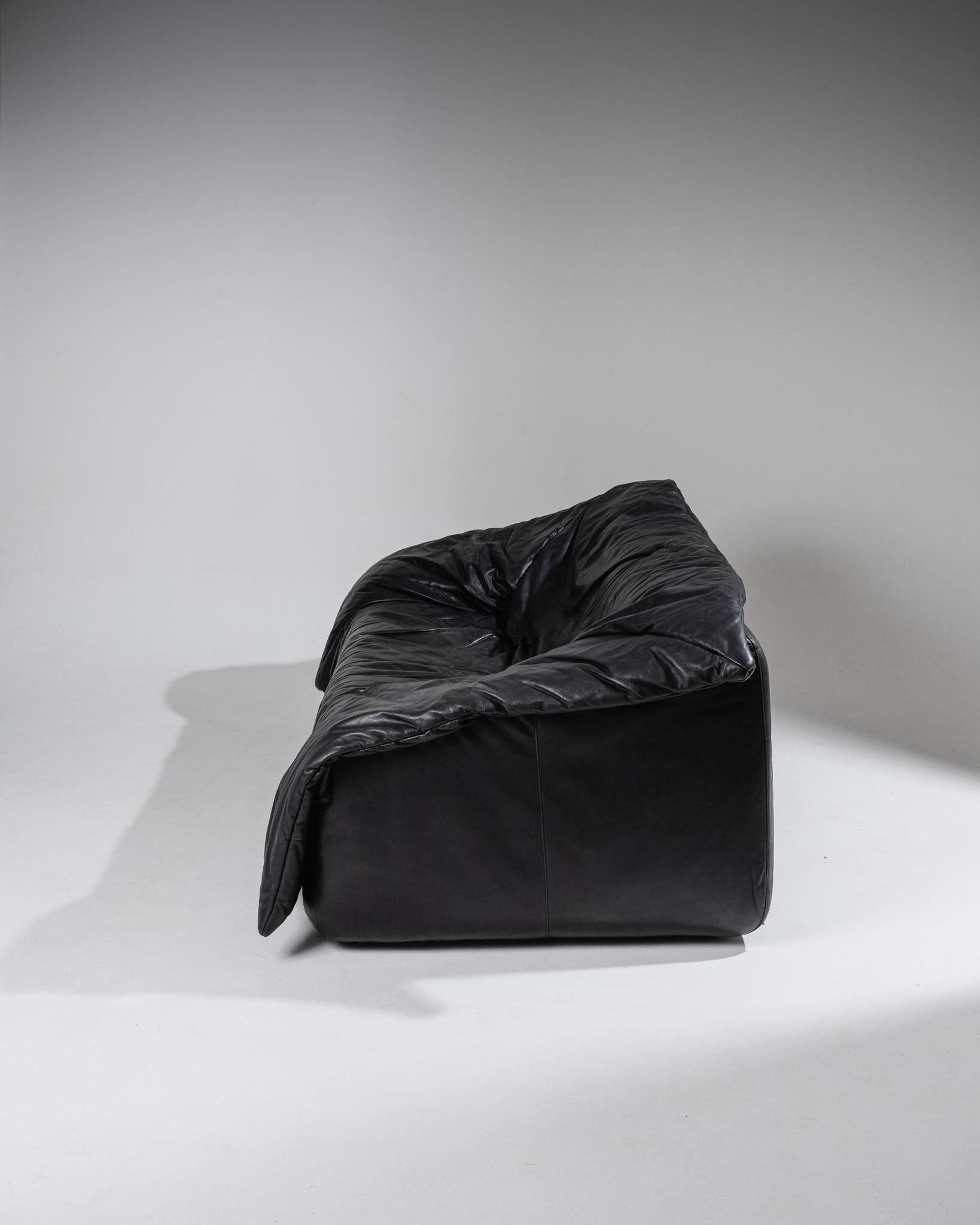 Pair of Flou Flou sofas, Donato D’Urbino & Paolo Lomazzi, 1980s finales del siglo XX en venta