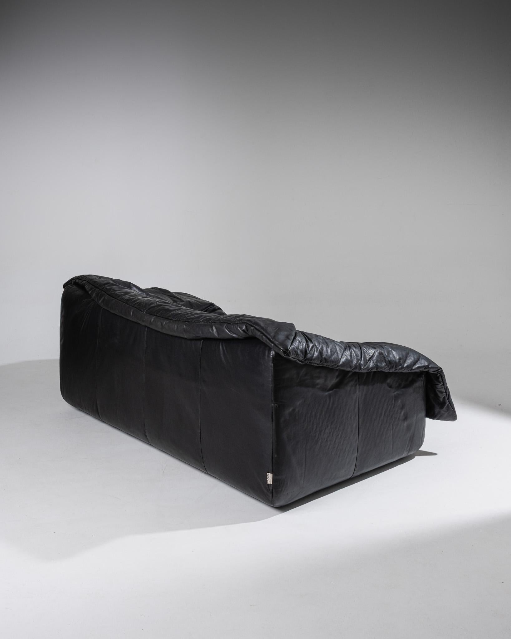 Pair of Flou Flou sofas, Donato D’Urbino & Paolo Lomazzi, 1980s en venta 2