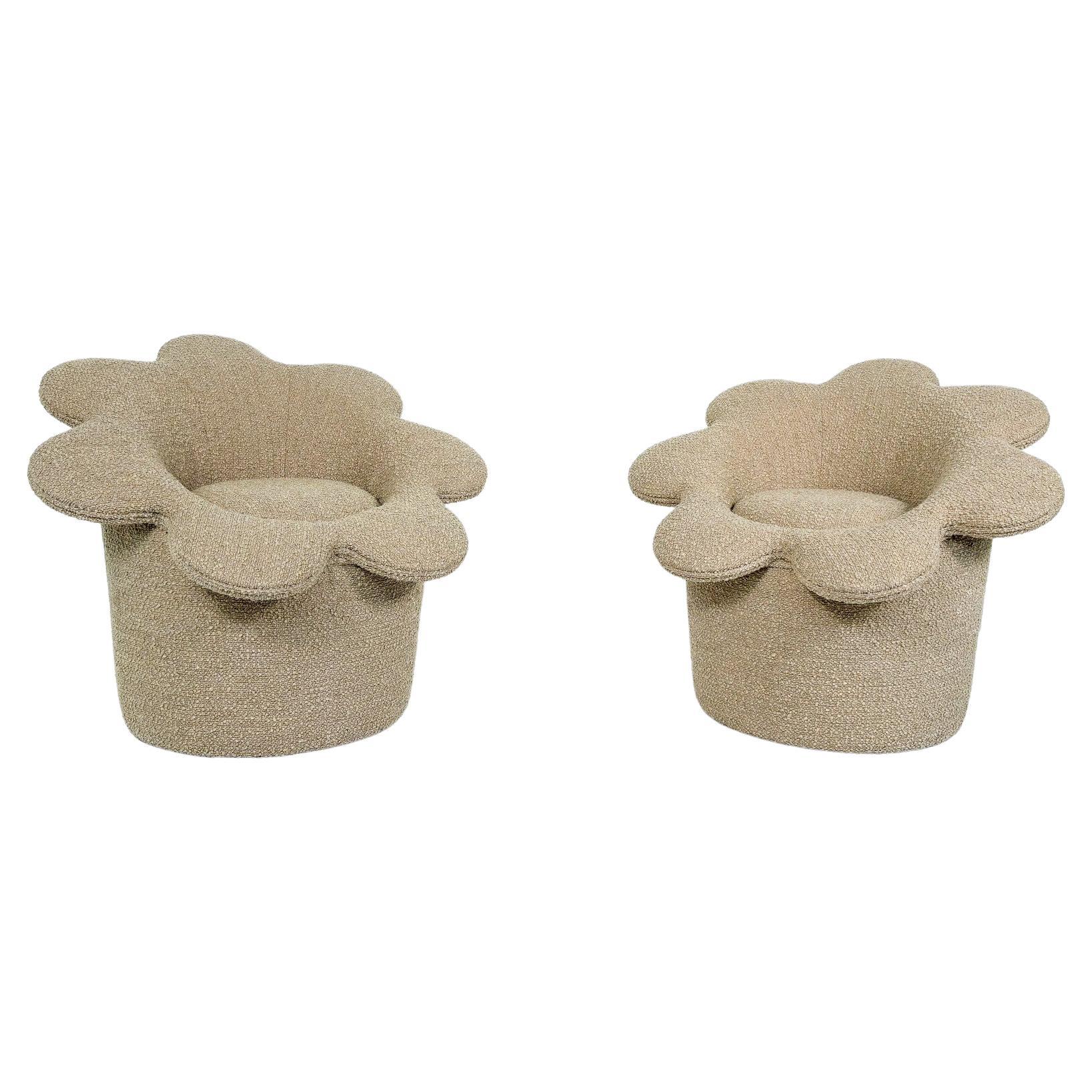 Paire de fauteuils " Flowers ", contemporains, Italie en vente