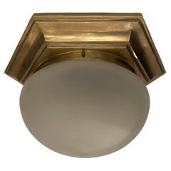 Pair of Flush Mounted Fixtures. Sold individually