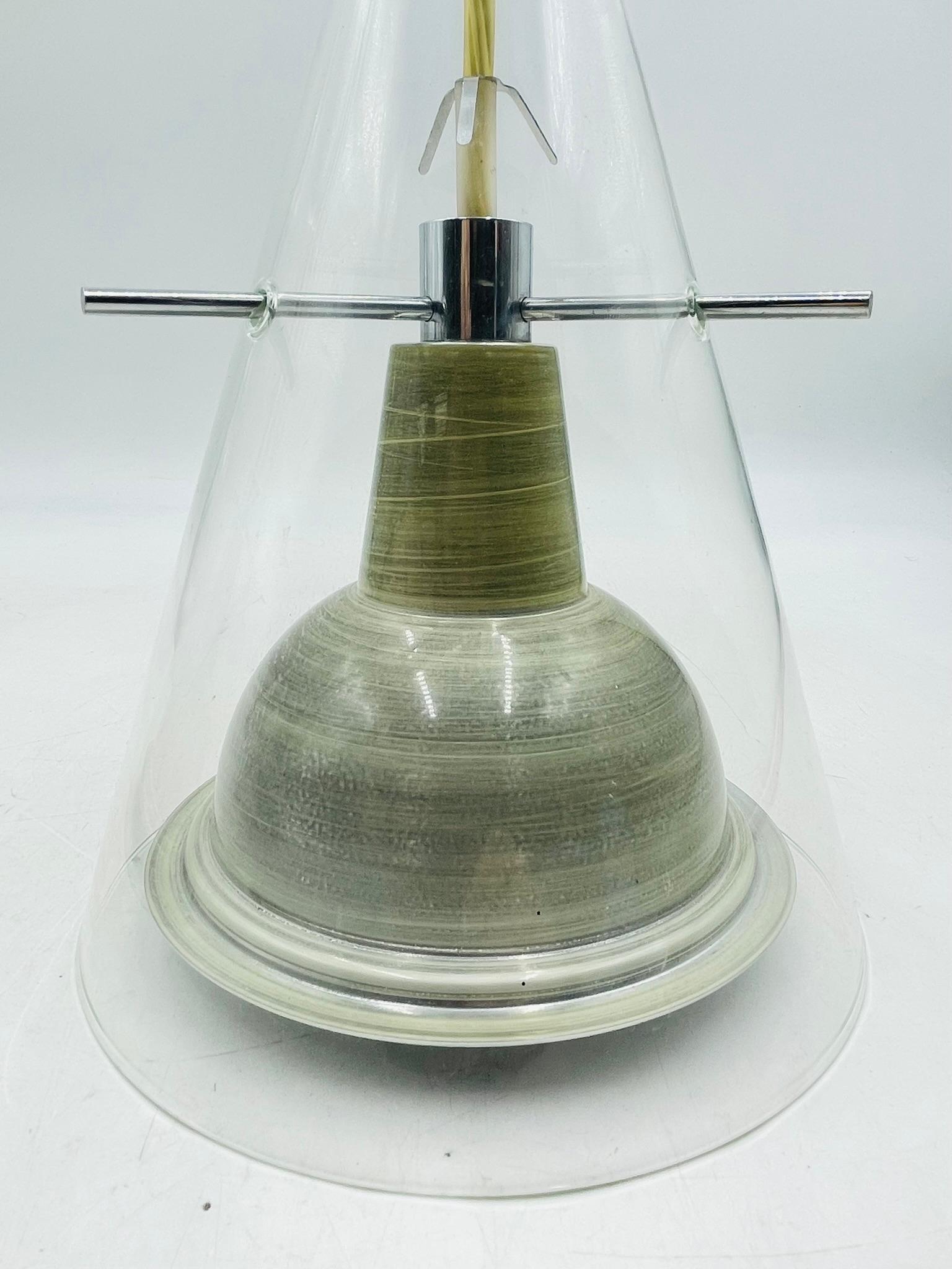 Paire de lampes suspendues 