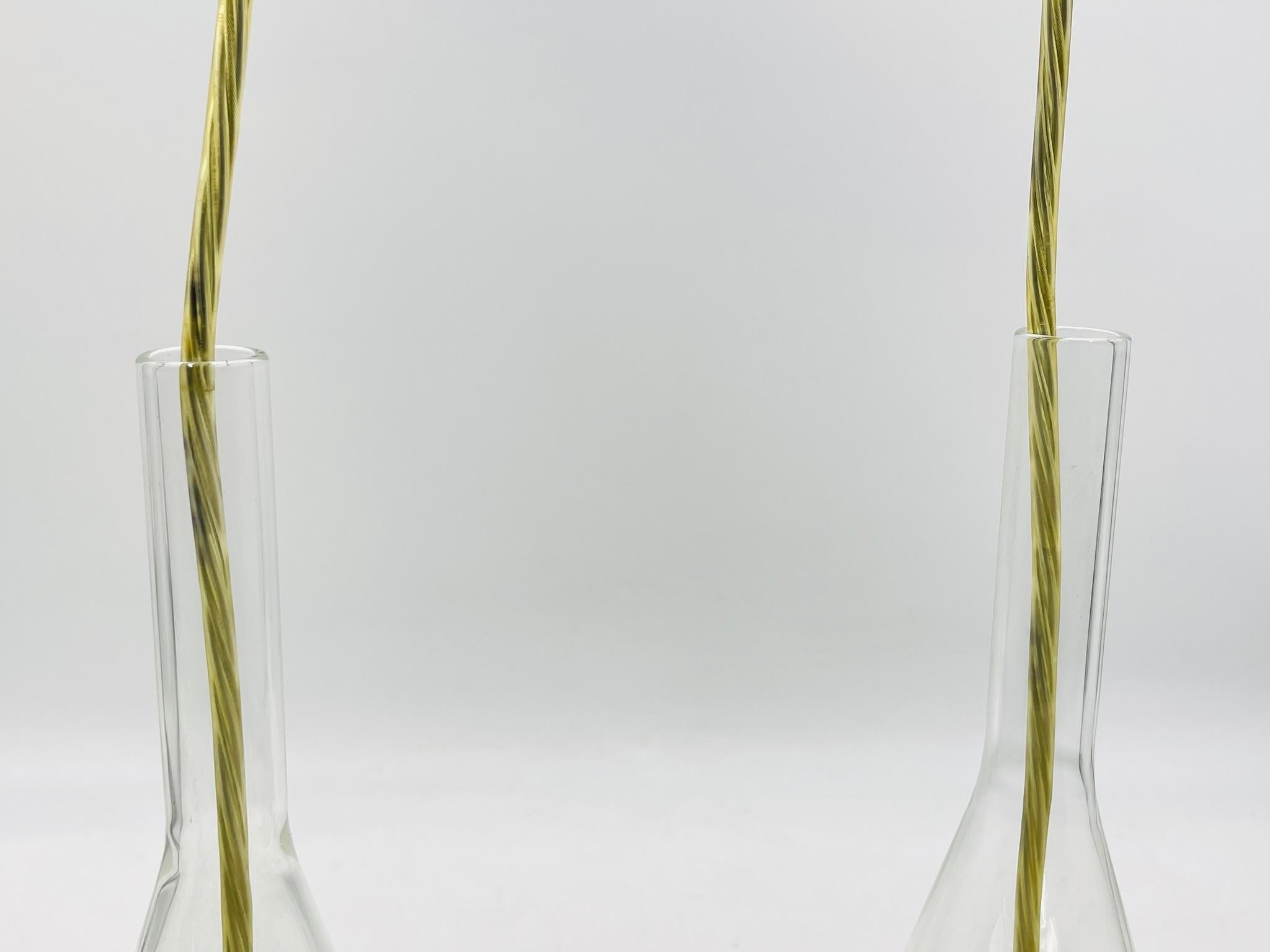 Paire de lampes suspendues 