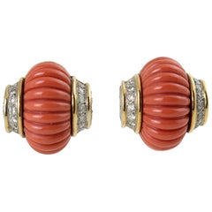 Diamond Clip-on Earrings