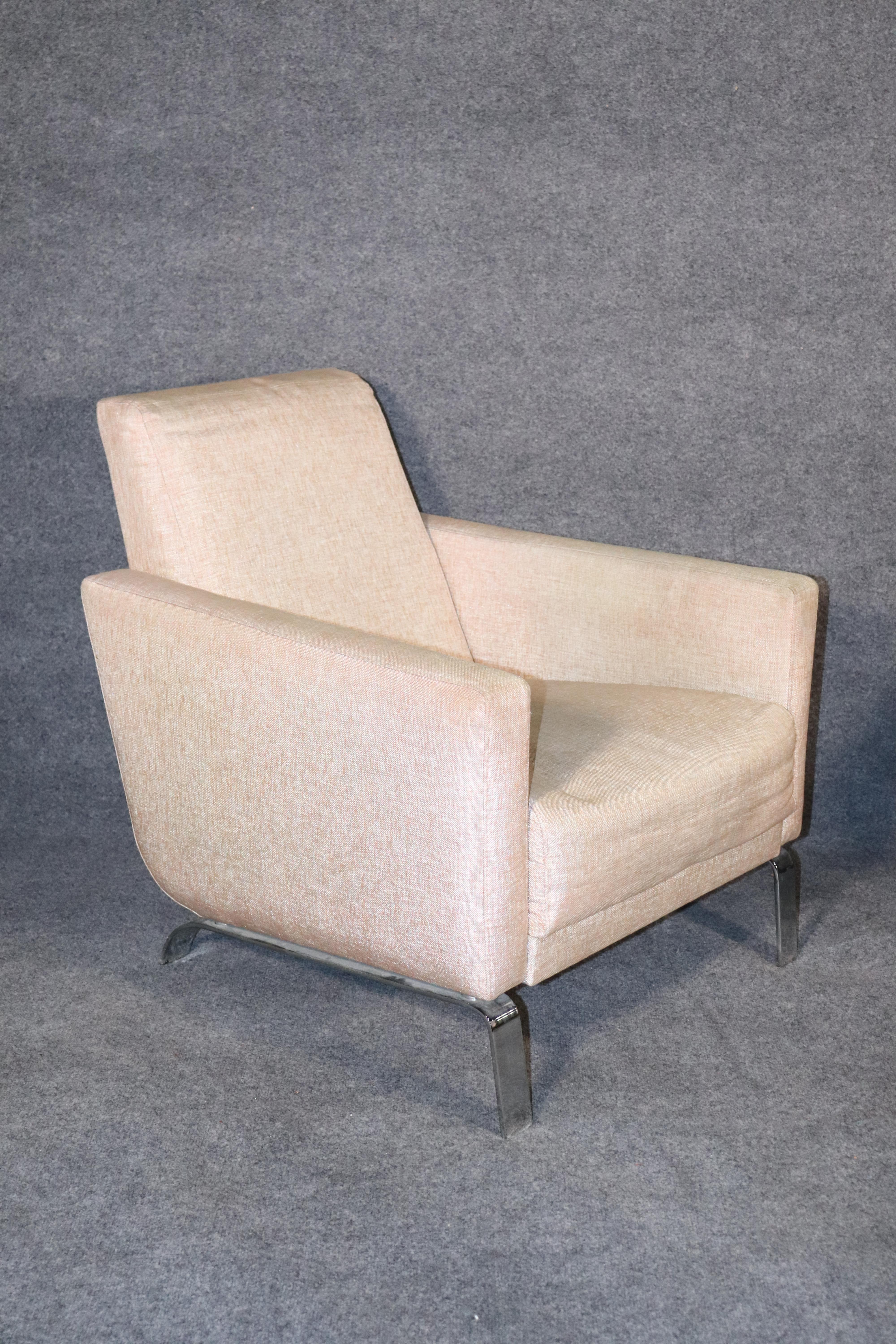 Coppia di poltrone vintage realizzate da BoConcept. Le loro sedie 