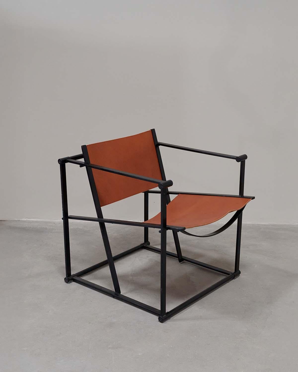 Mid-Century Modern Pair of FM62 Pastoe chairs by Radboud van Beekum For Sale