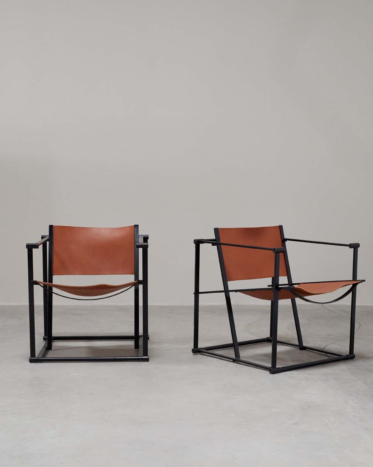 Pair of FM62 Pastoe chairs by Radboud van Beekum For Sale