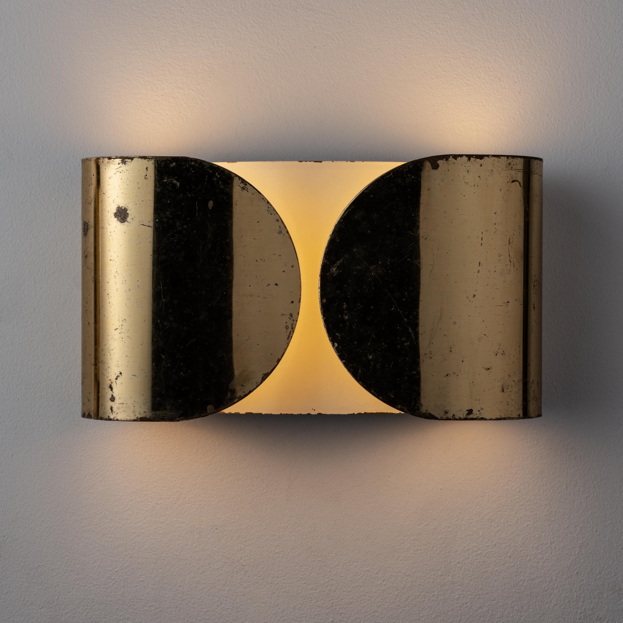 Pair of Foglio Sconces by Tobia Scarpa for Flos 3