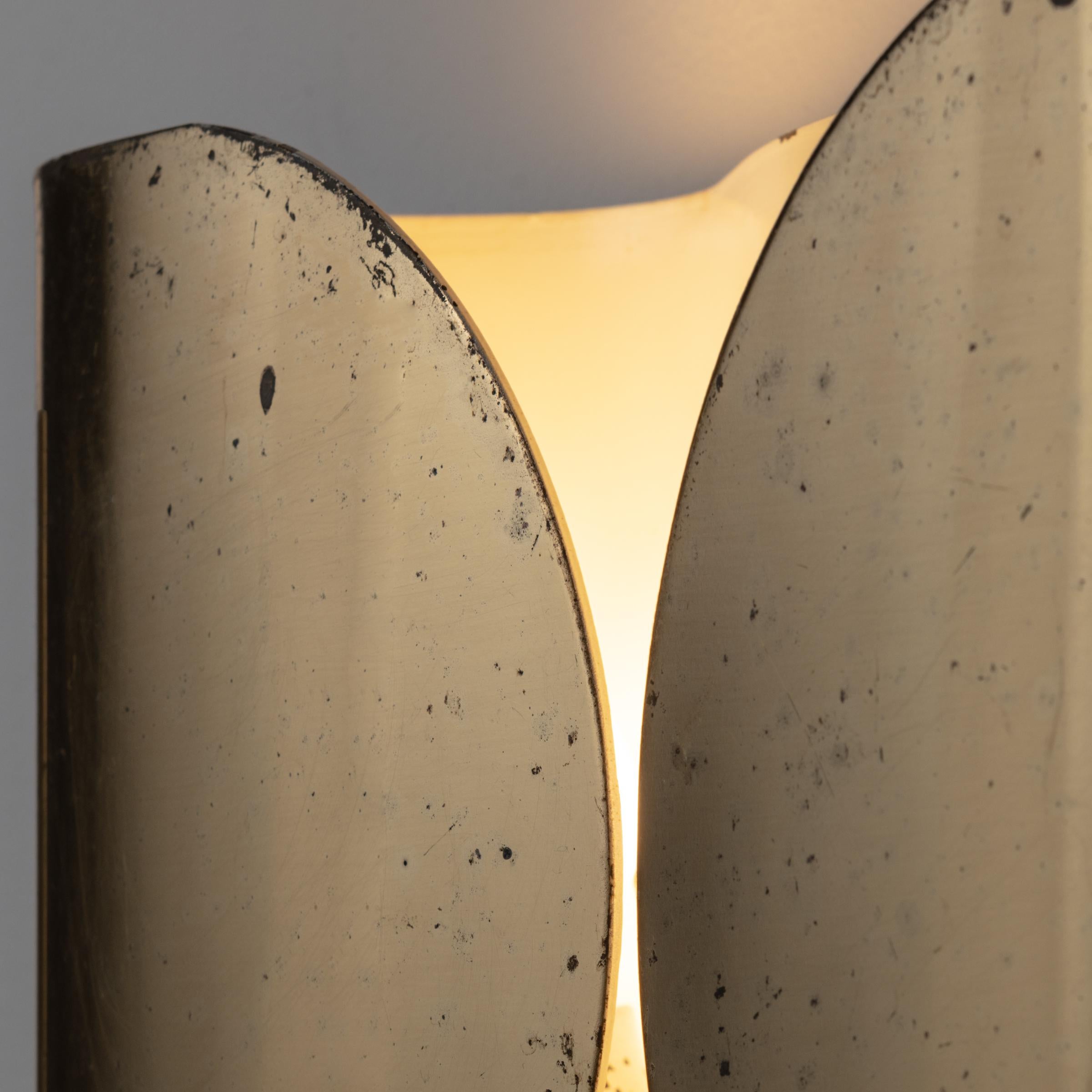Mid-Century moderno Coppia di lampade Foglio di Tobia Scarpa per Flos