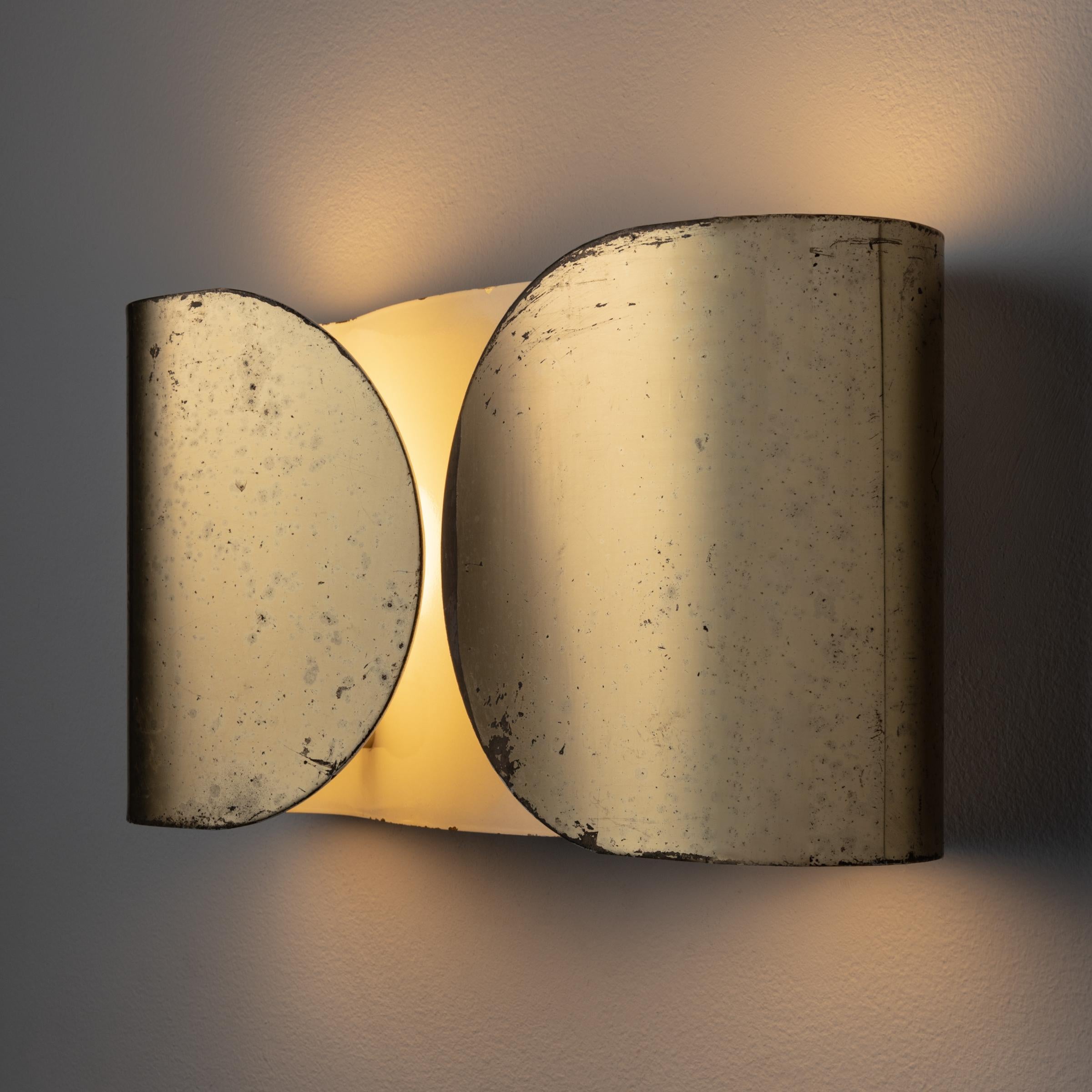 Metà XX secolo Coppia di lampade Foglio di Tobia Scarpa per Flos
