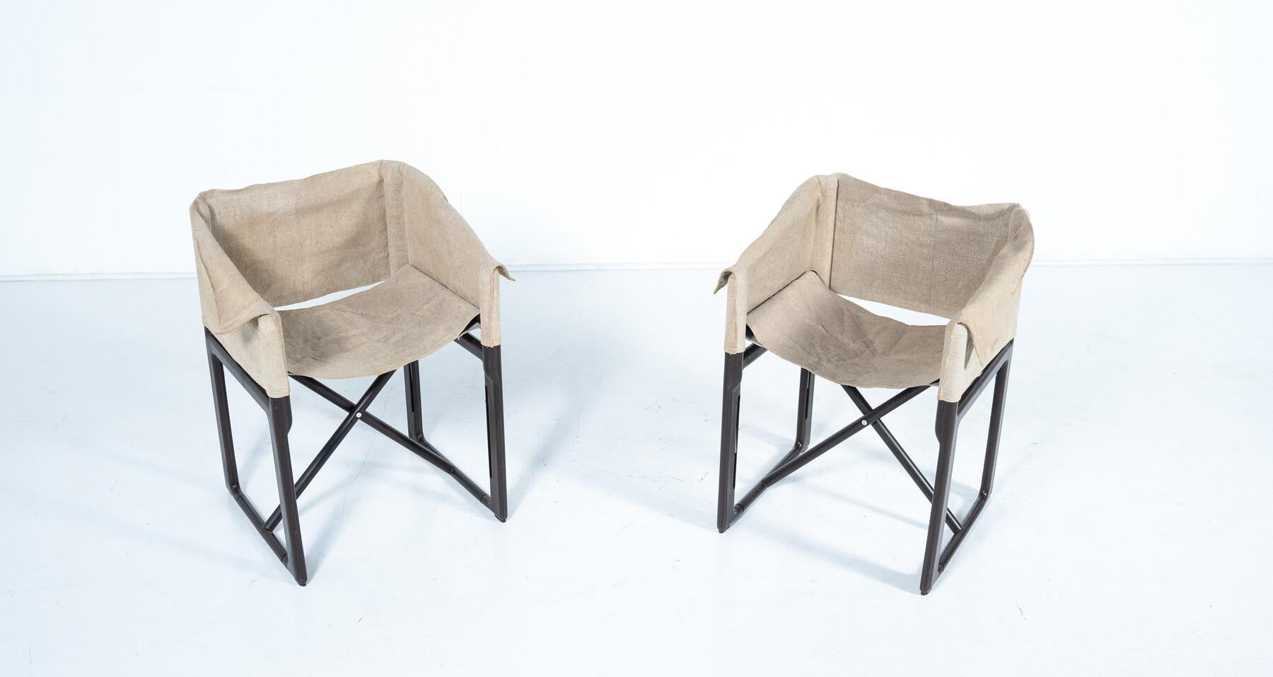 Pair of Foldable Chairs by Masayuki Matsukaze for Kartell, 1979 6