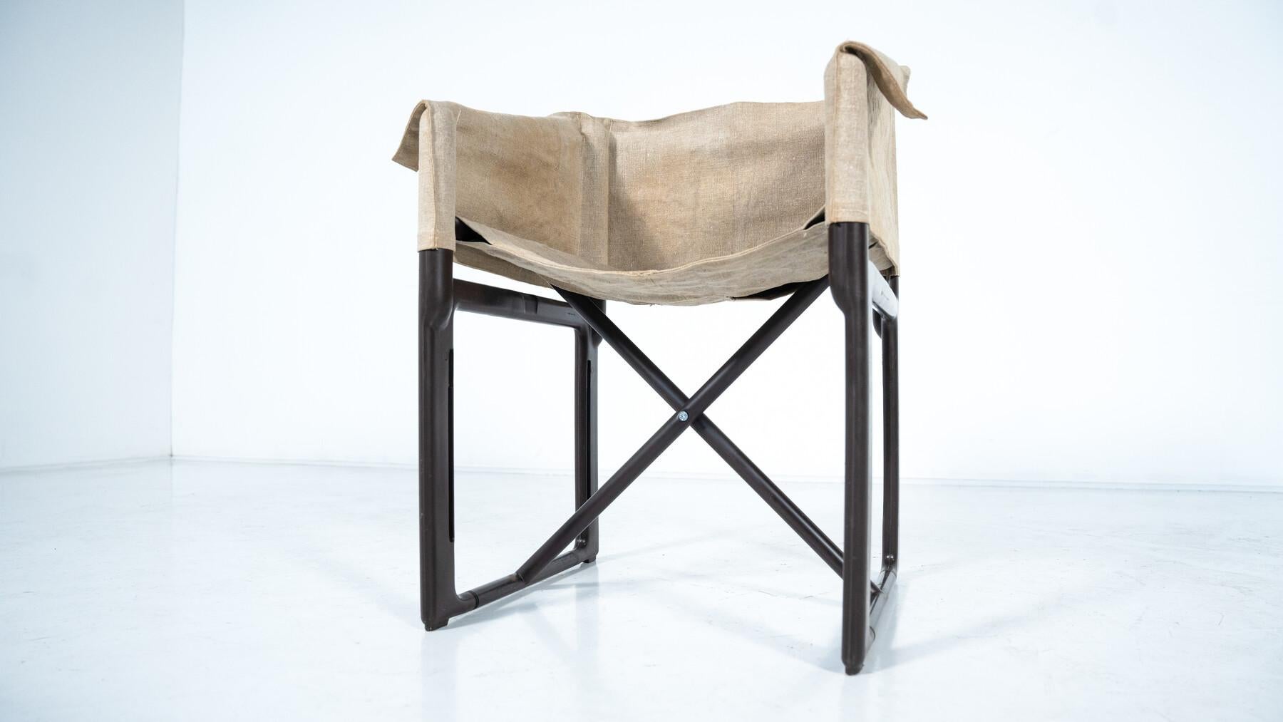 European Pair of Foldable Chairs by Masayuki Matsukaze for Kartell, 1979