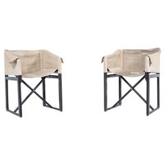 Pair of Foldable Chairs by Masayuki Matsukaze for Kartell, 1979