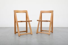Paire de chaises pliantes d'Aldo Jacober pour Alberto Bazzani