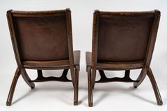 Pair of Folding Chairs by Angel Pazmino, 1960