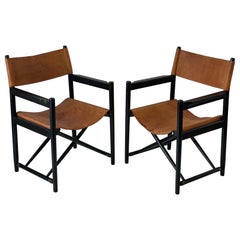 Pair of Folding Chairs by Kurt Culetto for Horgen Glarus, 1960s, Switzerland