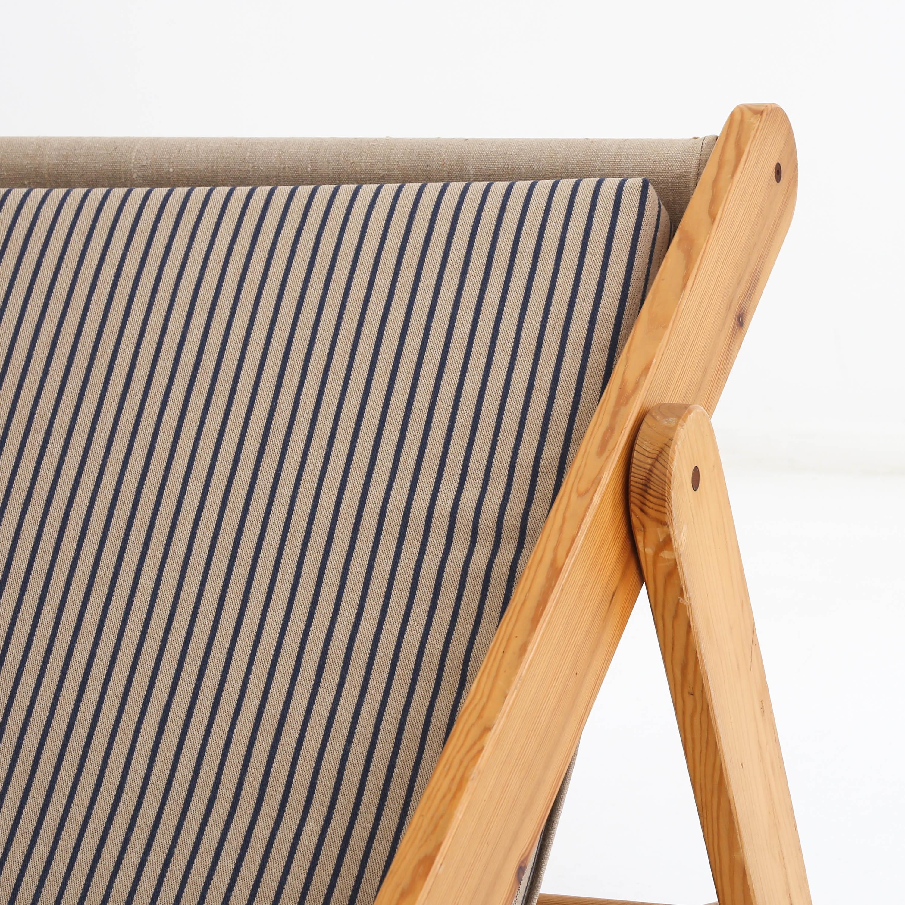 Scandinavian Modern Pair of Folding Chairs