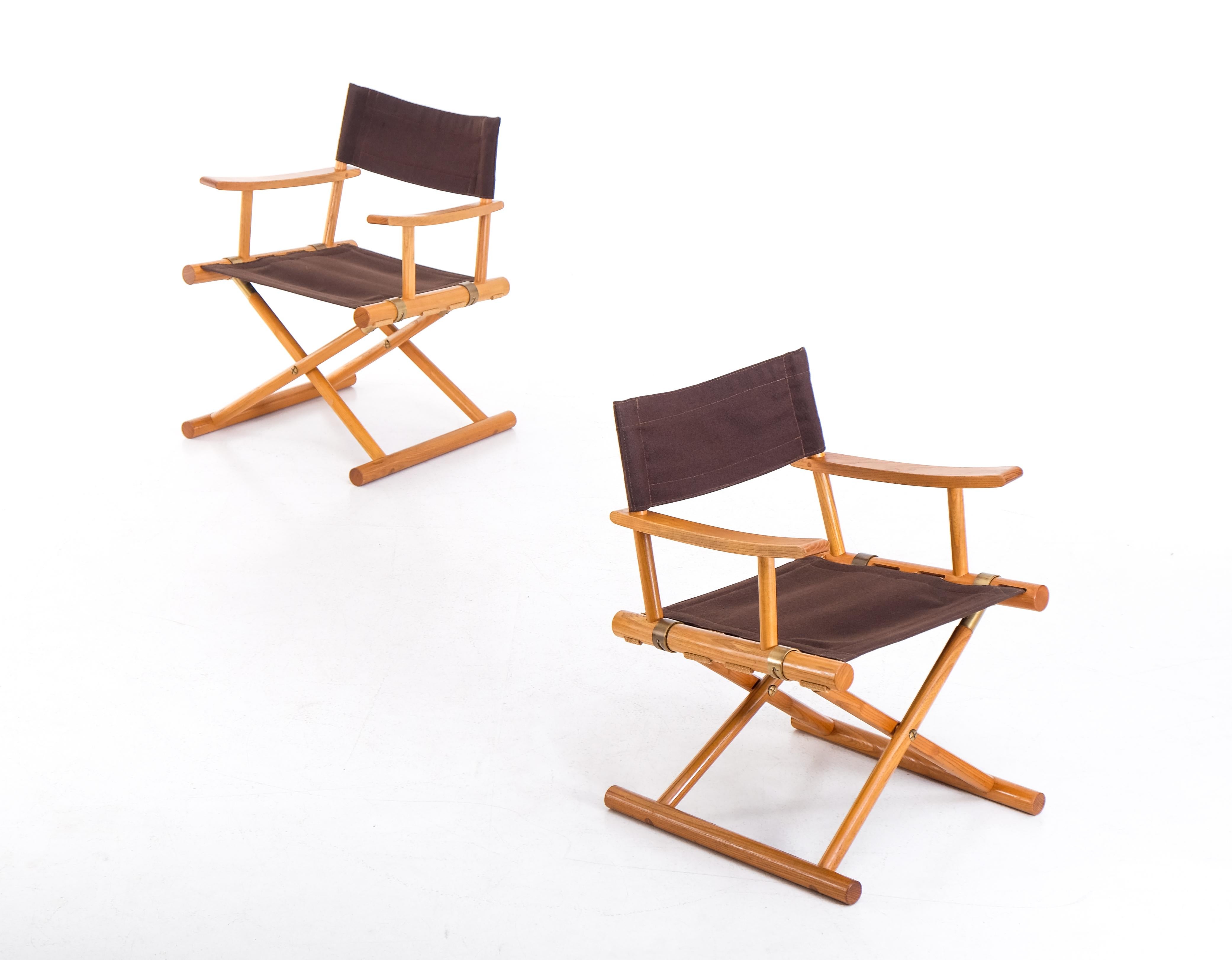 Pair of Sune Lindström chairs for NK, Sweden, 1960s For Sale 1