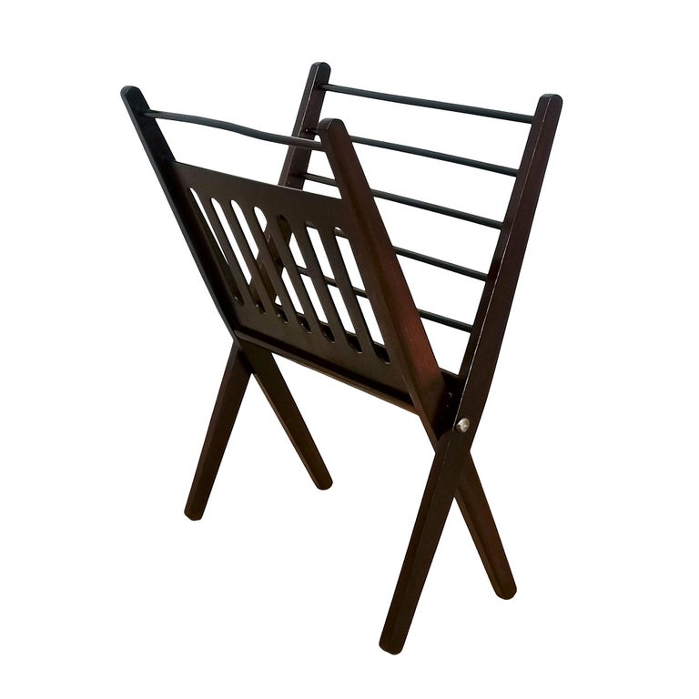 Pair of Mid-Century Modern Folding Magazine Racks by Cees Braakman ...