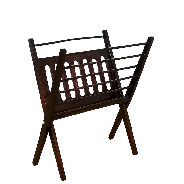 Pair of Mid-Century Modern Folding Magazine Racks by Cees Braakman ...