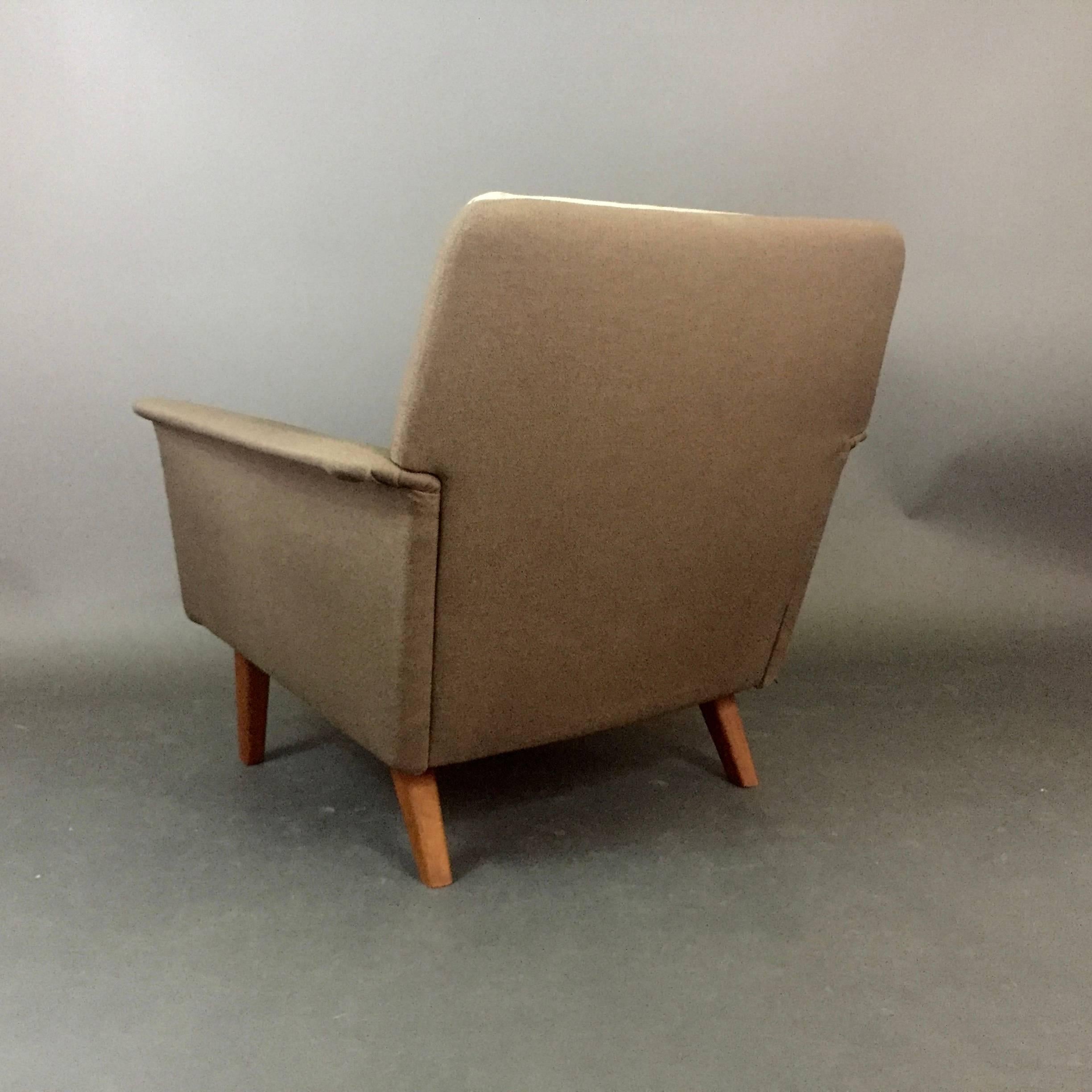 Pair of Folke Ohlsson Lounge Chairs, Denmark, 1960s For Sale 1