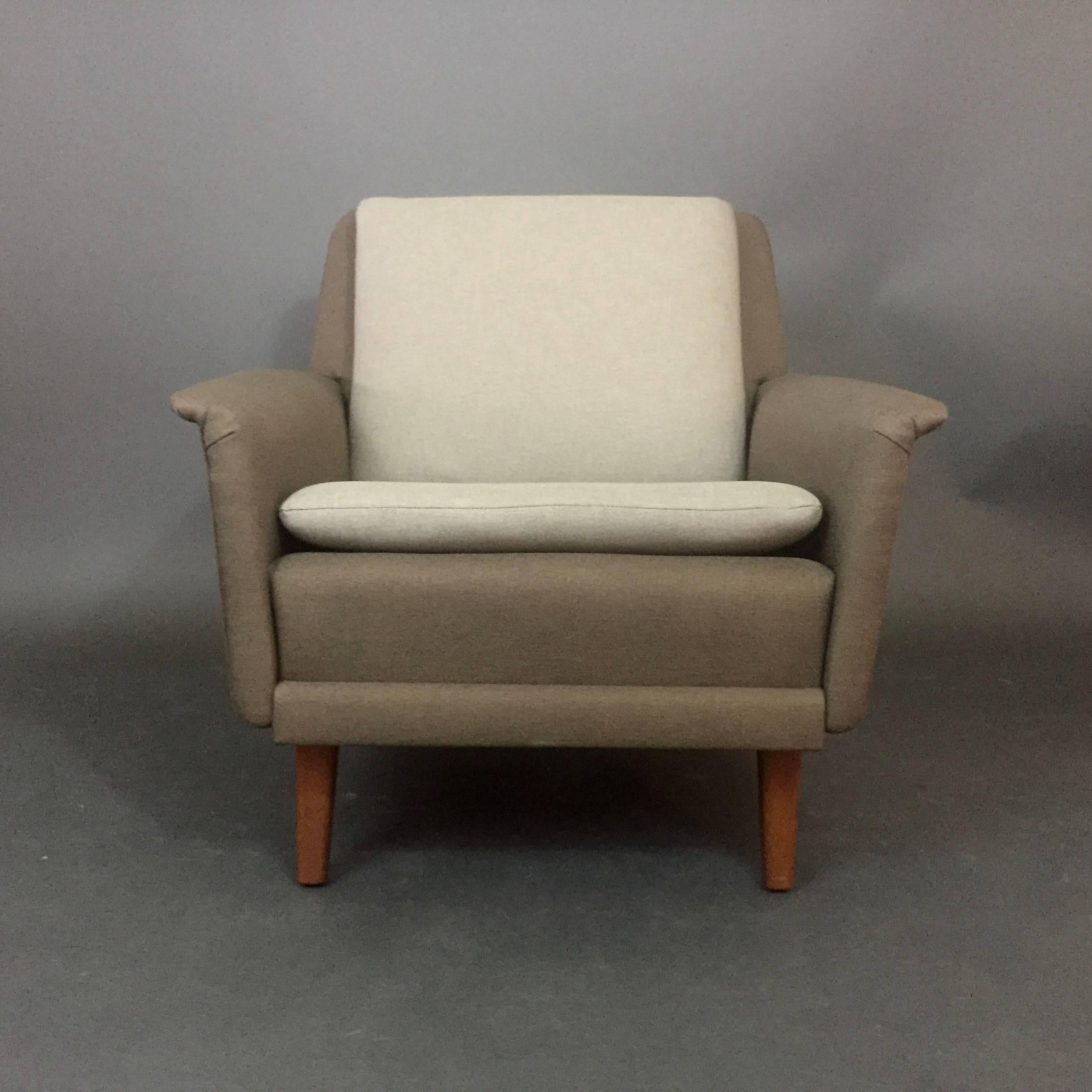 Pair of Folke Ohlsson Lounge Chairs, Denmark, 1960s For Sale 2