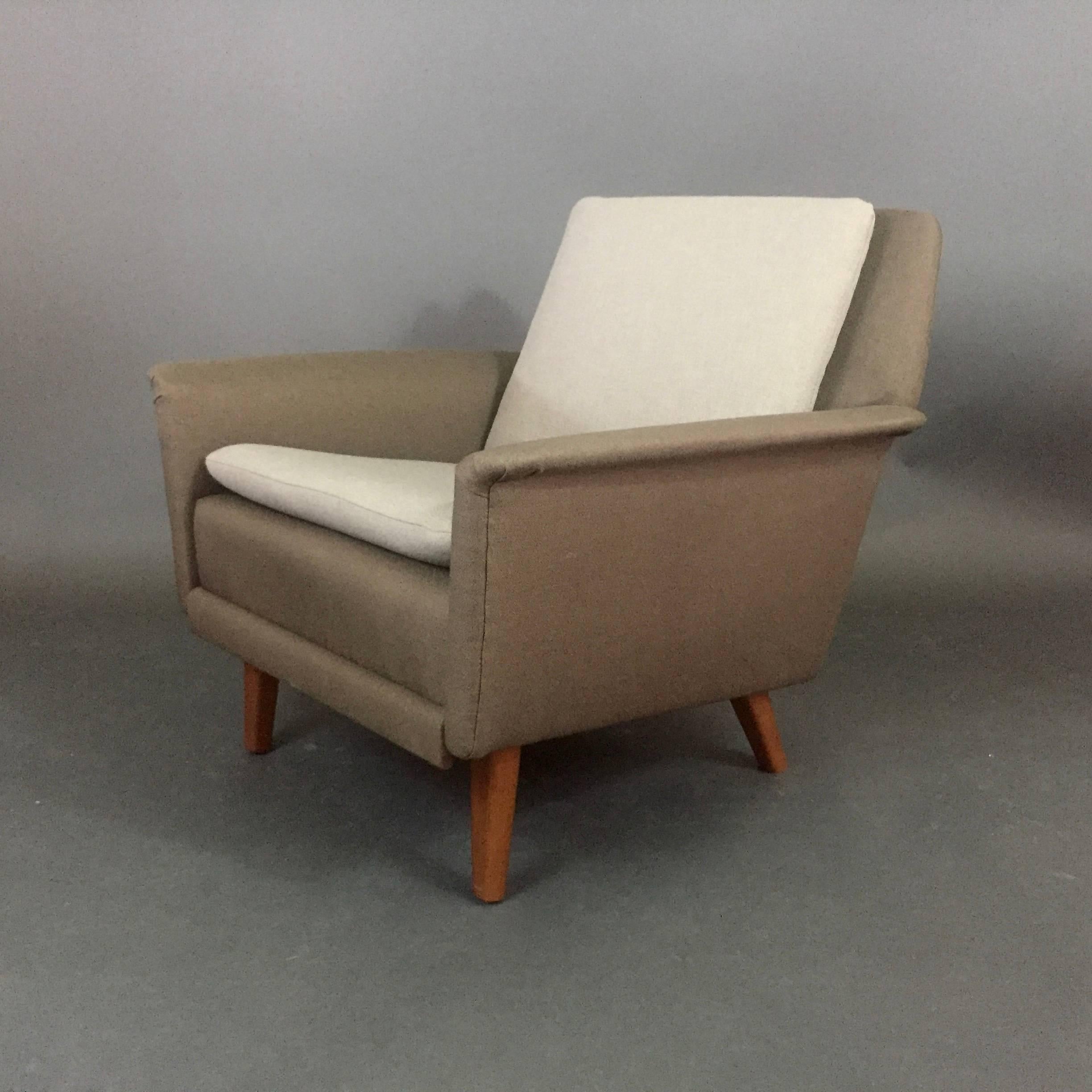 Pair of Folke Ohlsson Lounge Chairs, Denmark, 1960s For Sale 3