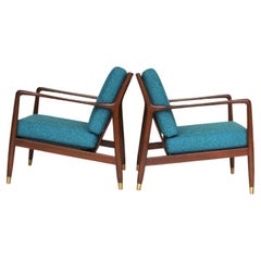 Pair of Folke Ohlsson Model 143 Lounge Chairs for DUX