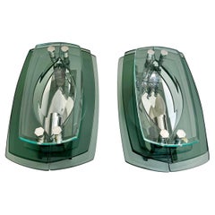 Pair of Fontana Arte Style Italian Sconces