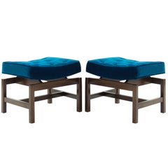 Pair of Footstools by Jens Risom, 1950s