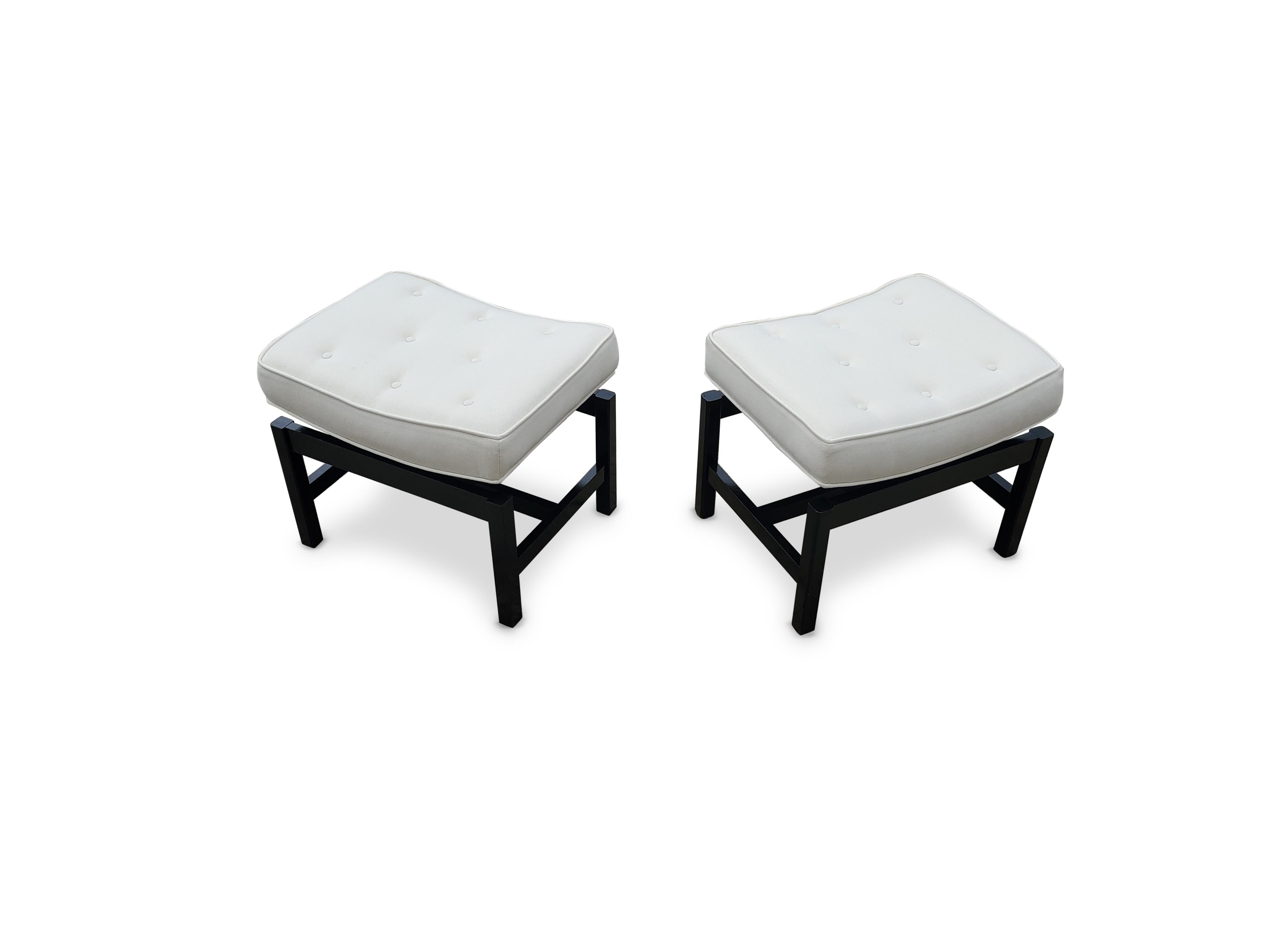 Pair of Footstools by Jens Risom 1