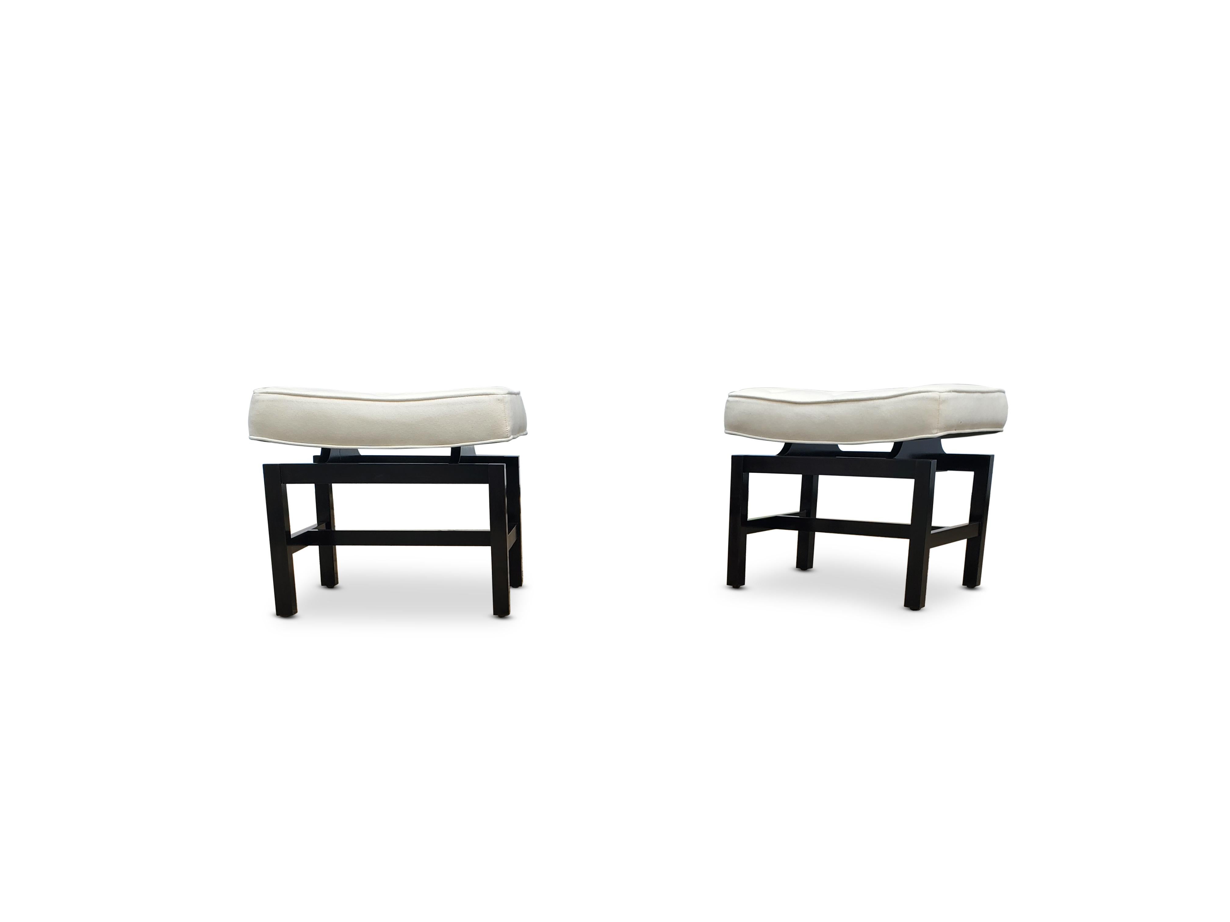 Pair of Footstools by Jens Risom 2