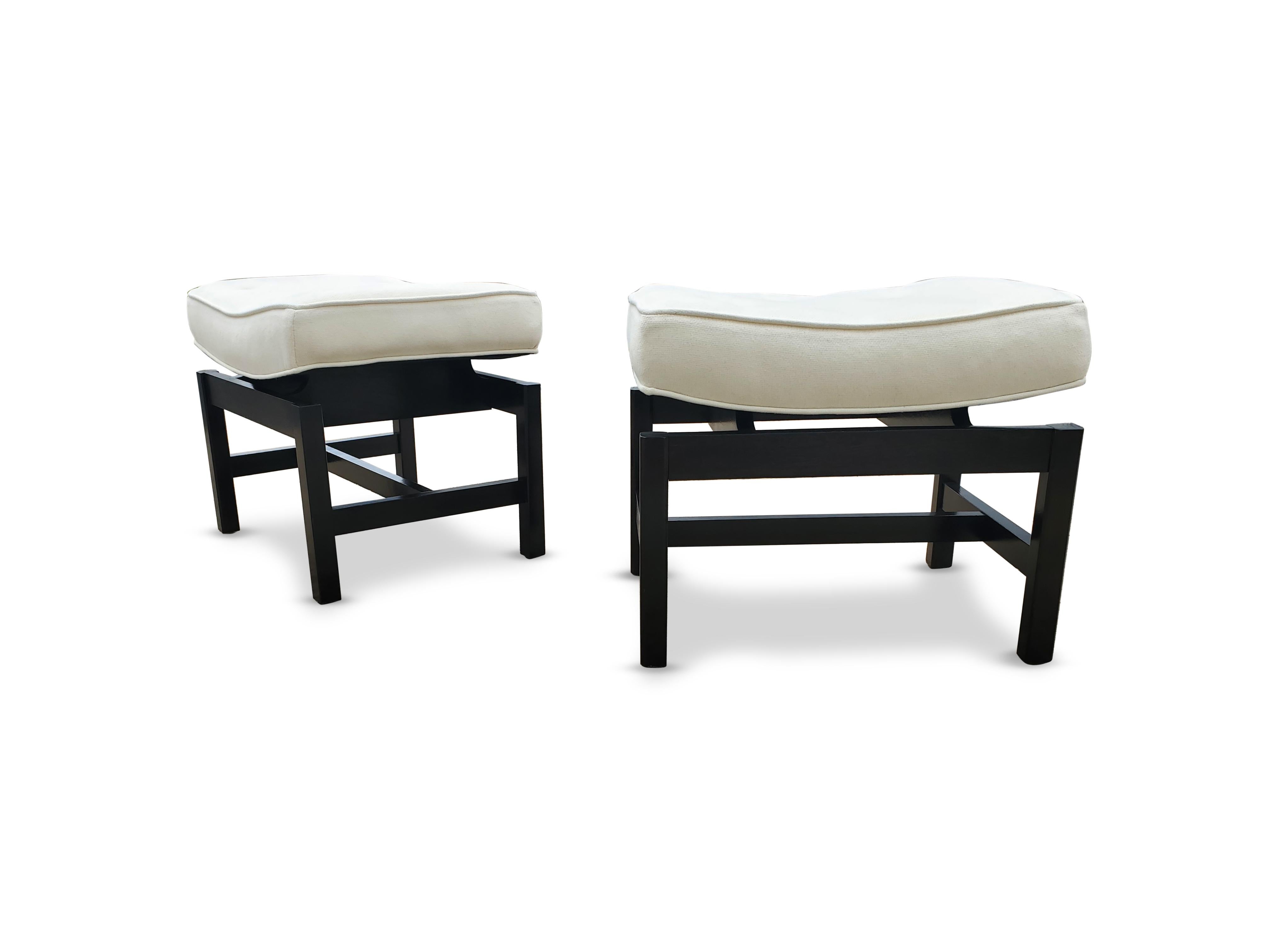 Pair of Footstools by Jens Risom 2