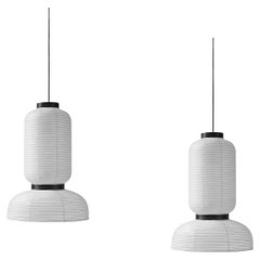 Coppia di ciondoli Formakami JH3, bianco avorio, di Jaime Hayon per &Tradition