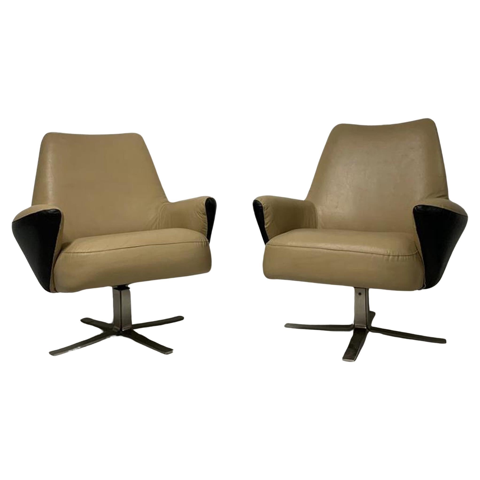 Gianni Moscatelli Swivel Chairs