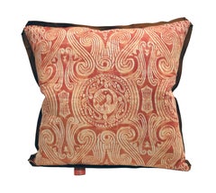 Pair of Fortuny Cushions in the Peruviano Pattern