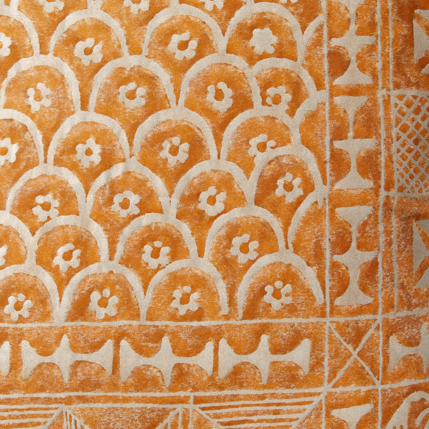 Paire de coussins en tissu Fortuny à motif Ashanti Neuf - En vente à New York, NY