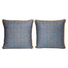Pair of Fortuny Fabric Cushions in the Granada Pattern