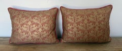 Pair of Fortuny “Richelieu” Pattern Pillows
