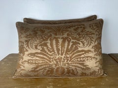 Pareja de Cojines Textiles Estilo Fortuny
