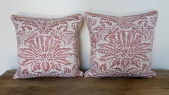 Baroque Pillows by Melissa Levinson, Fortuny-Style Cotton, Italy