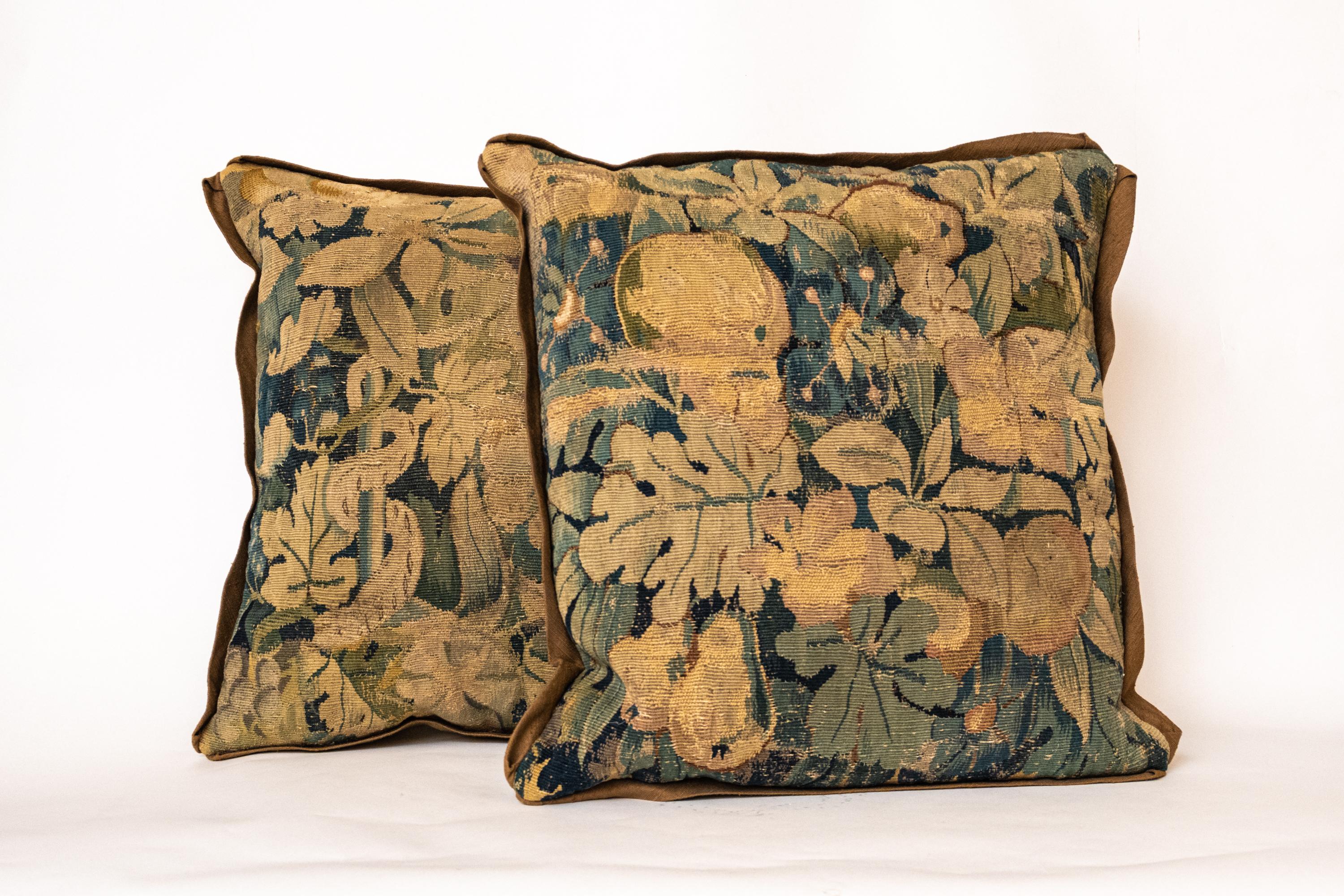 Contemporary Pair of Fortuny Tapestry Cushions by David Duncan Studio For Sale