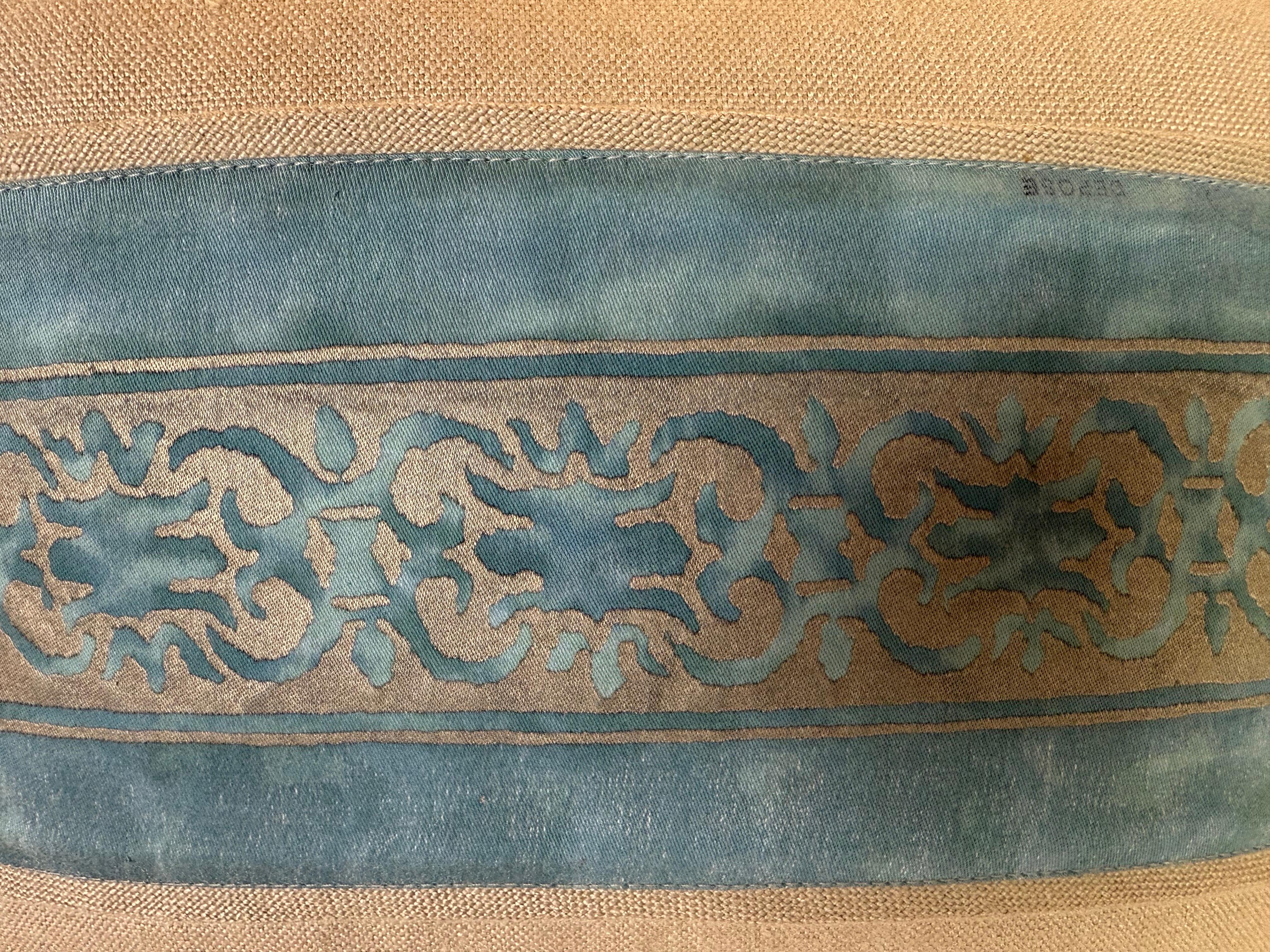 Pair of Fortuny Textile Pillows 1