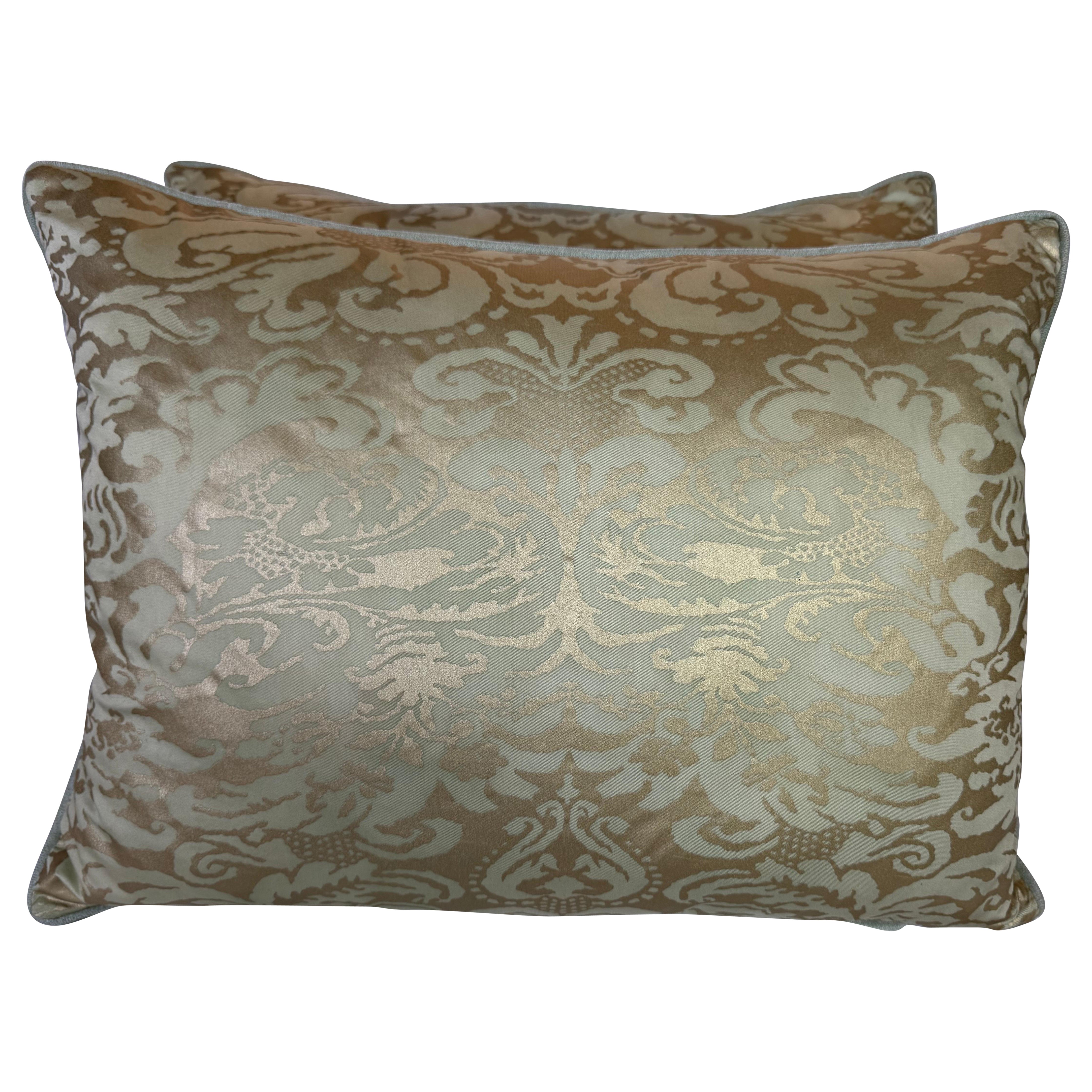 Pareja de almohadas textiles Fortuny