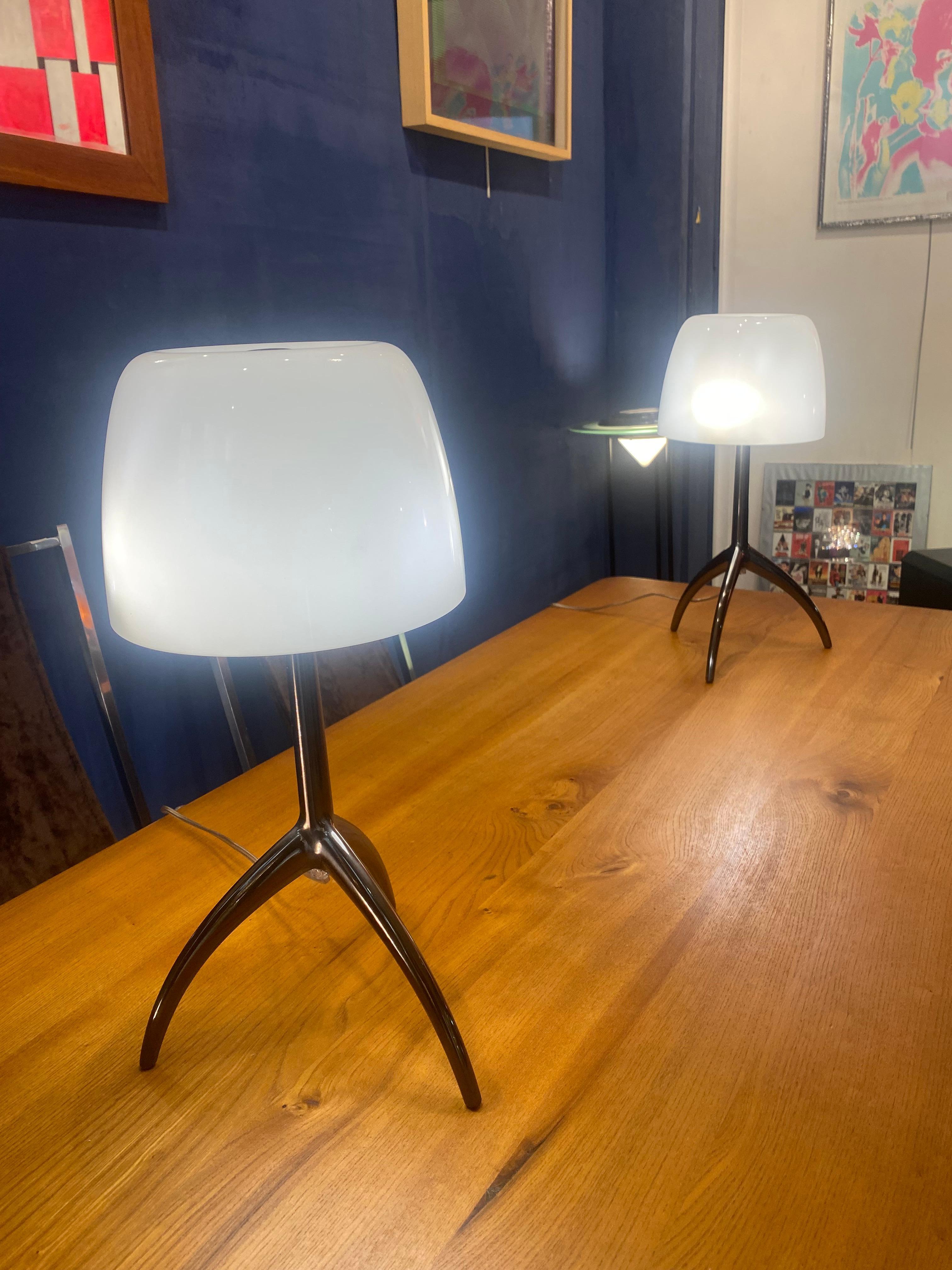 Paar Lampen des Modells Foscarini Lumière (Italienisch) im Angebot