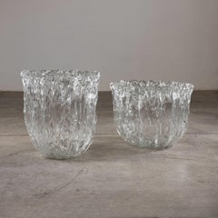 Pair of "Fountain" Side Tables by Tokujin Yoshioka for Glas Italia