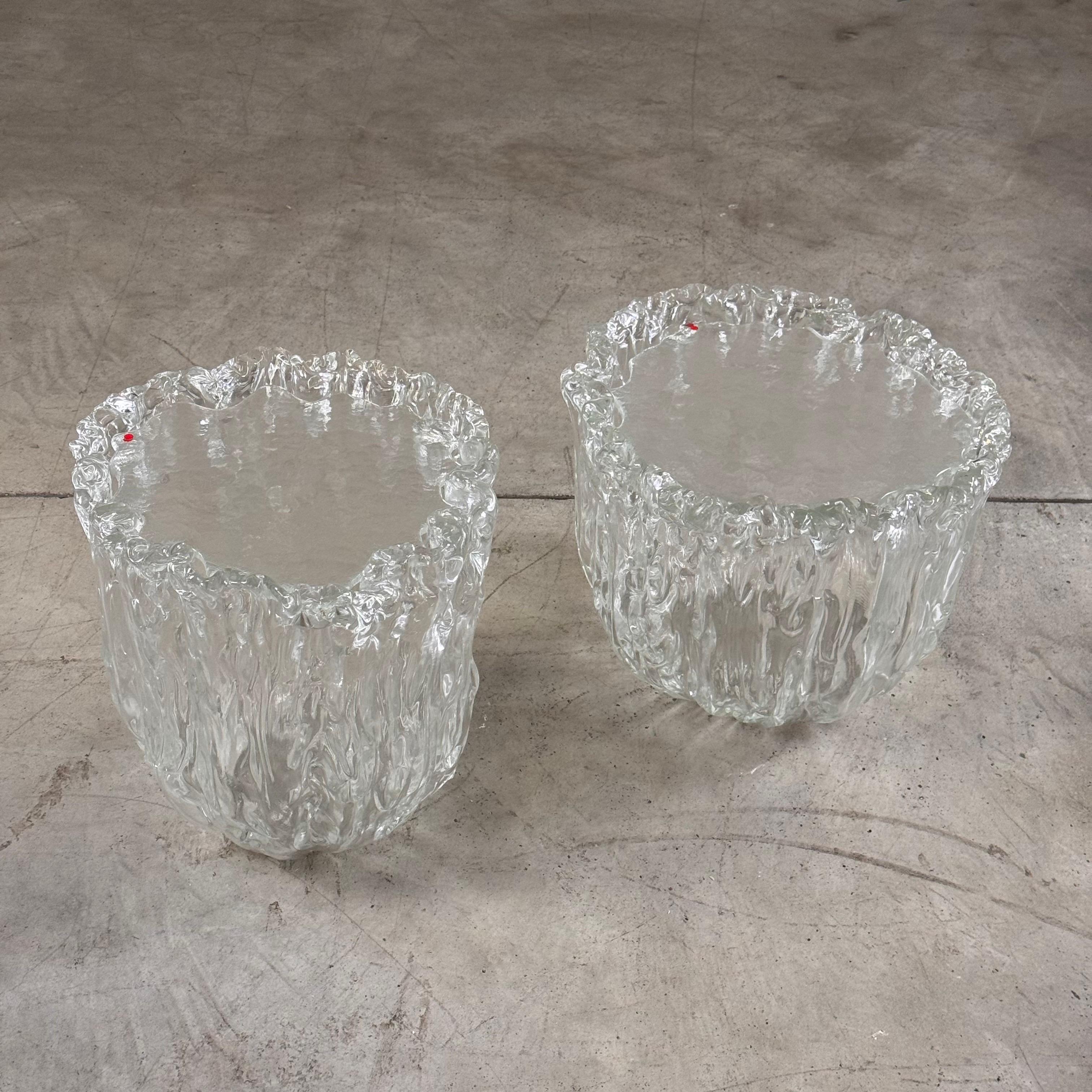 Beistelltische „Brunnen“ von Tokujin Yoshioka für Glas Italia, Paar (Moderne)