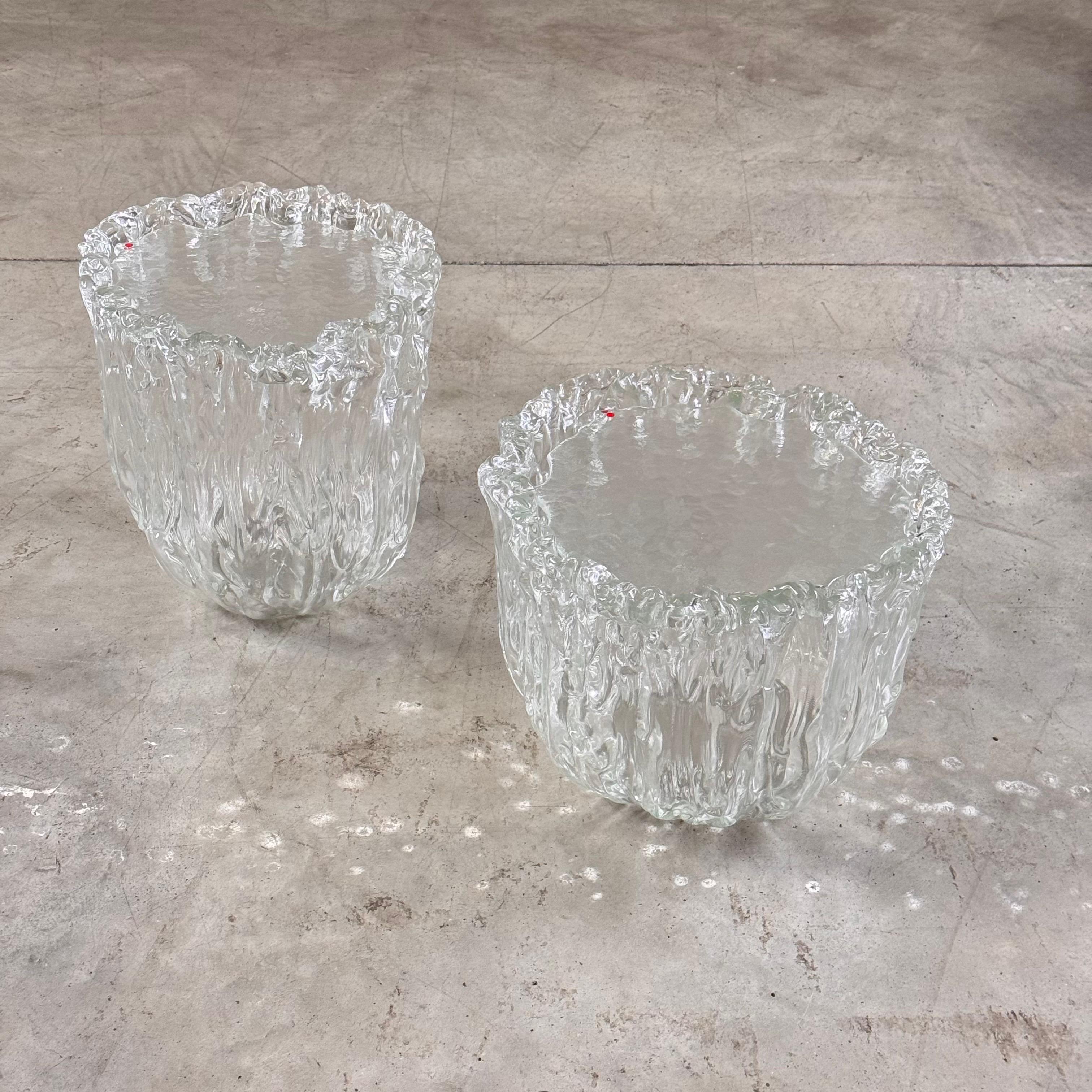 Beistelltische „Brunnen“ von Tokujin Yoshioka für Glas Italia, Paar (Handgefertigt)