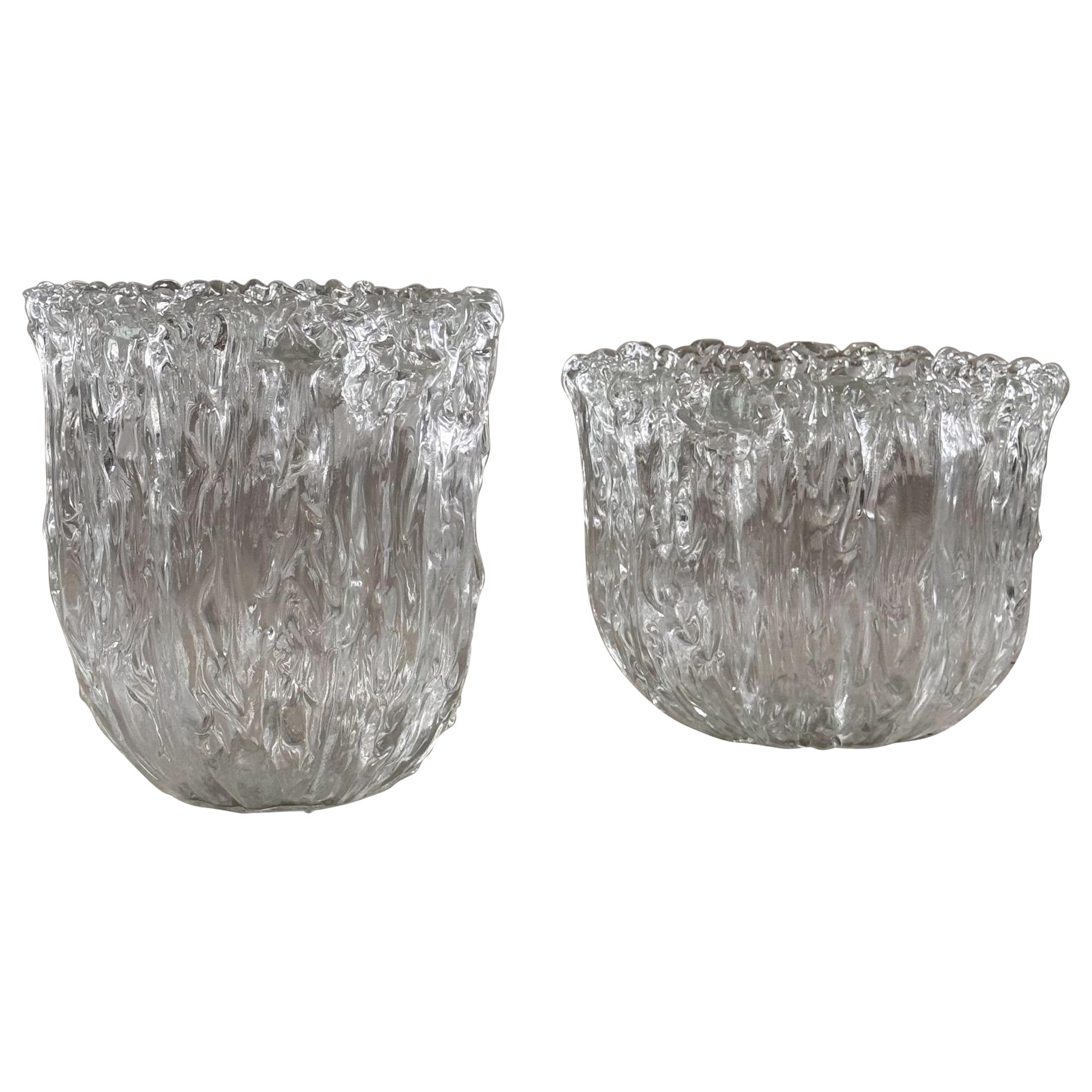 Pair of "Fountain" Side Tables by Tokujin Yoshioka for Glas Italia