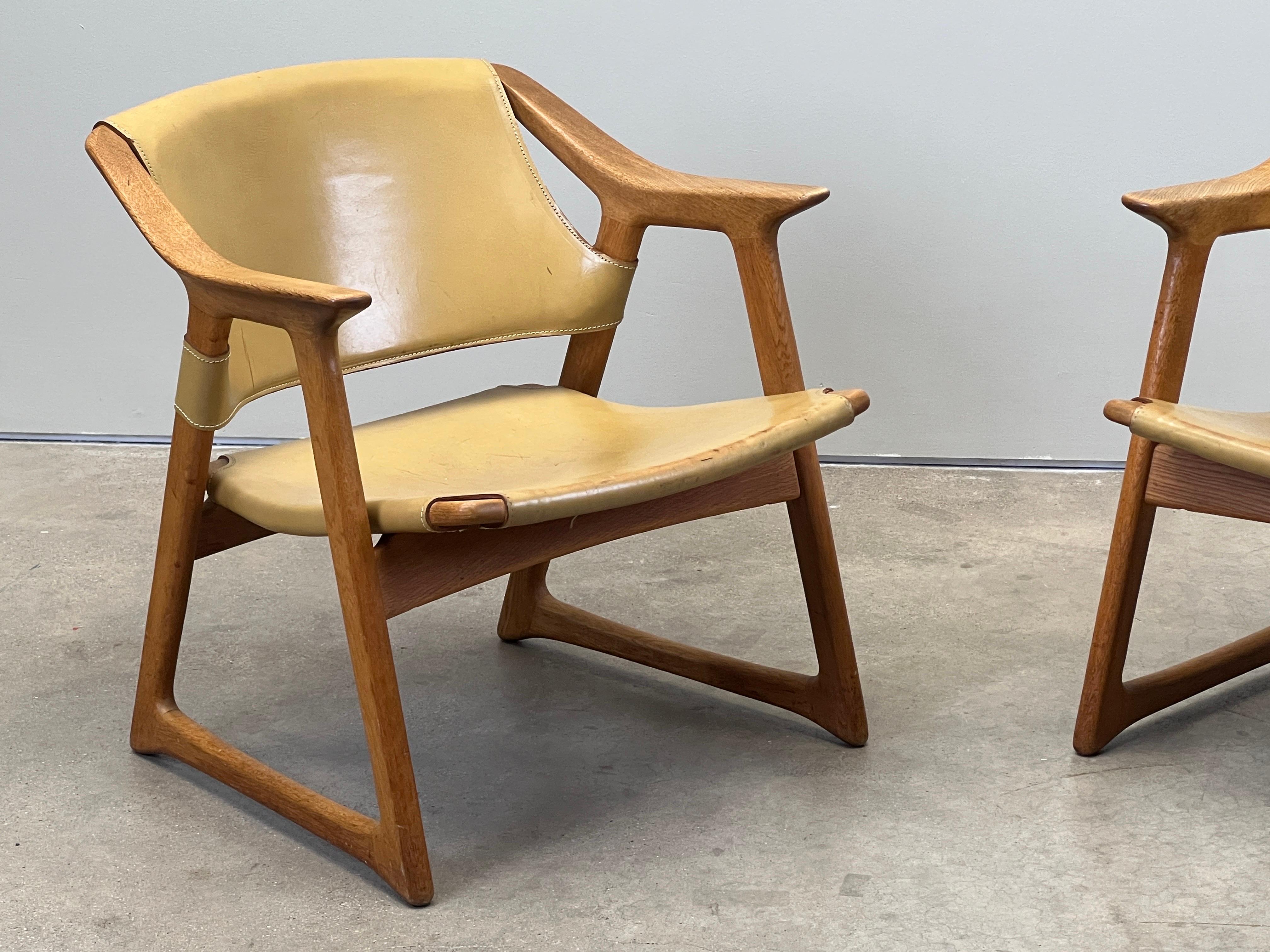 Paar Fuchsstühle von Rolf Hesland im Angebot 7
